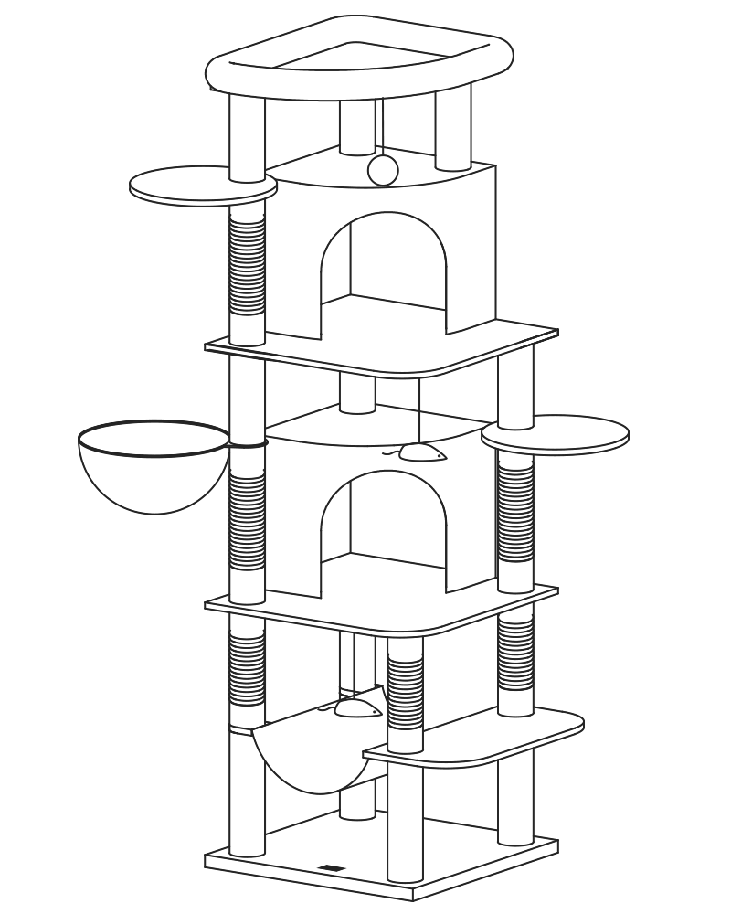 C-Series Cat Tree
