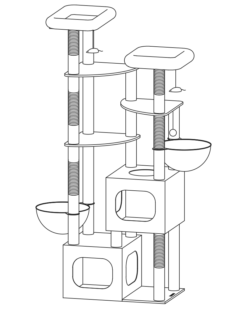 S-Series Cat Tree