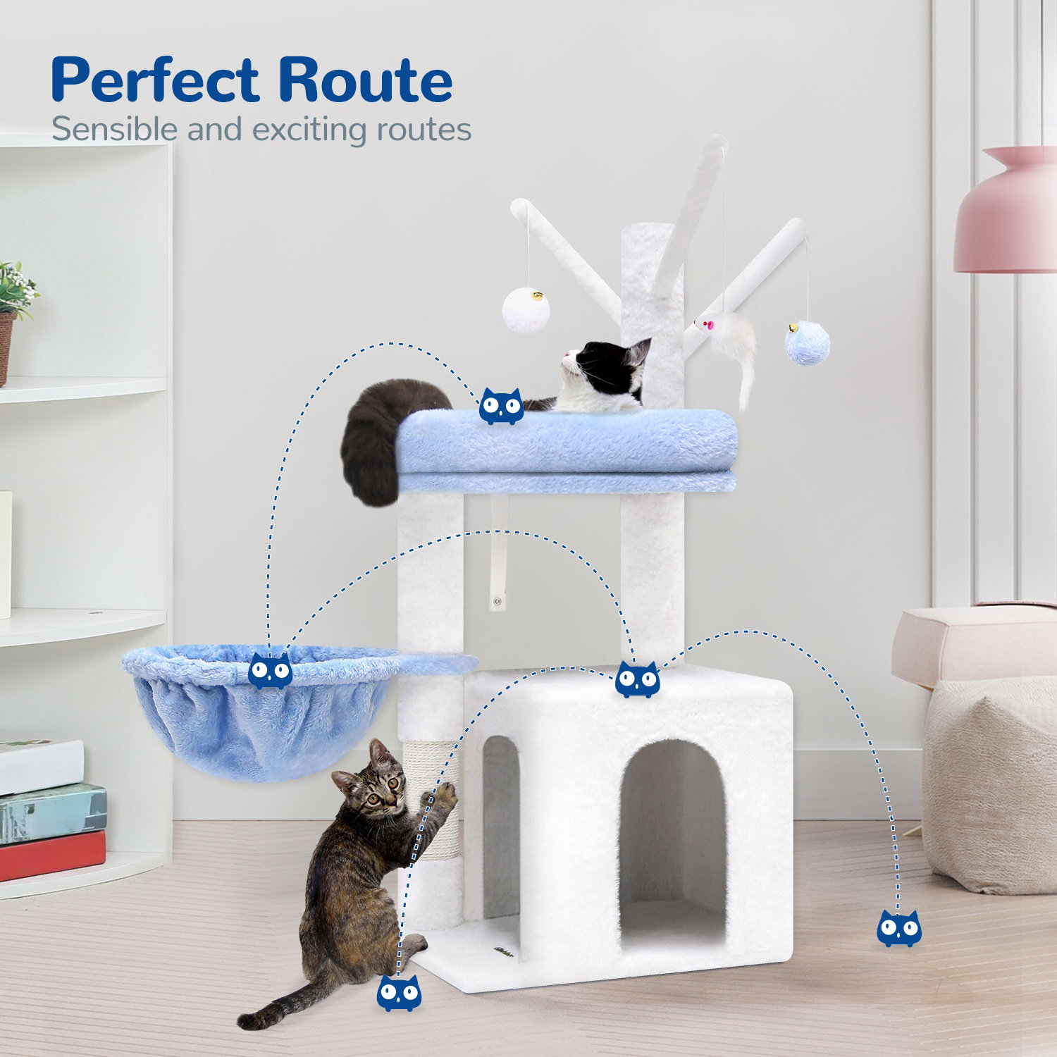 F39 Cat Tree(39-inch)