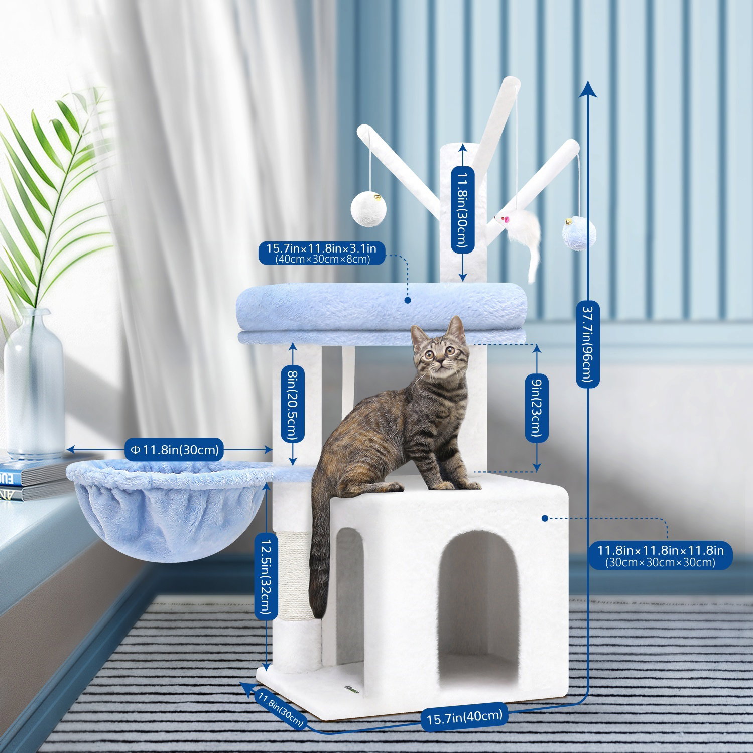 F39 Cat Tree(39-inch)