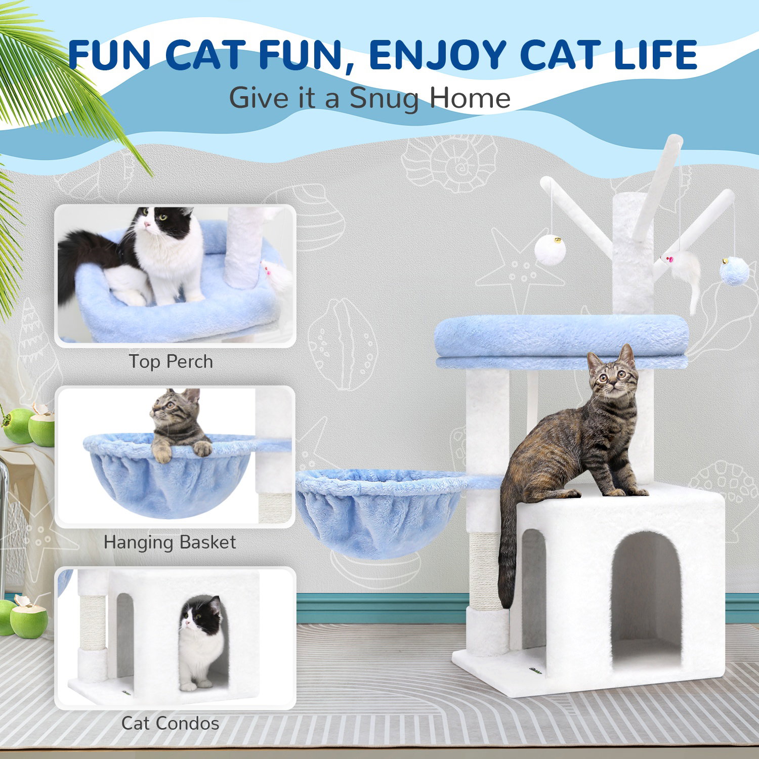 F39 Cat Tree(39-inch)