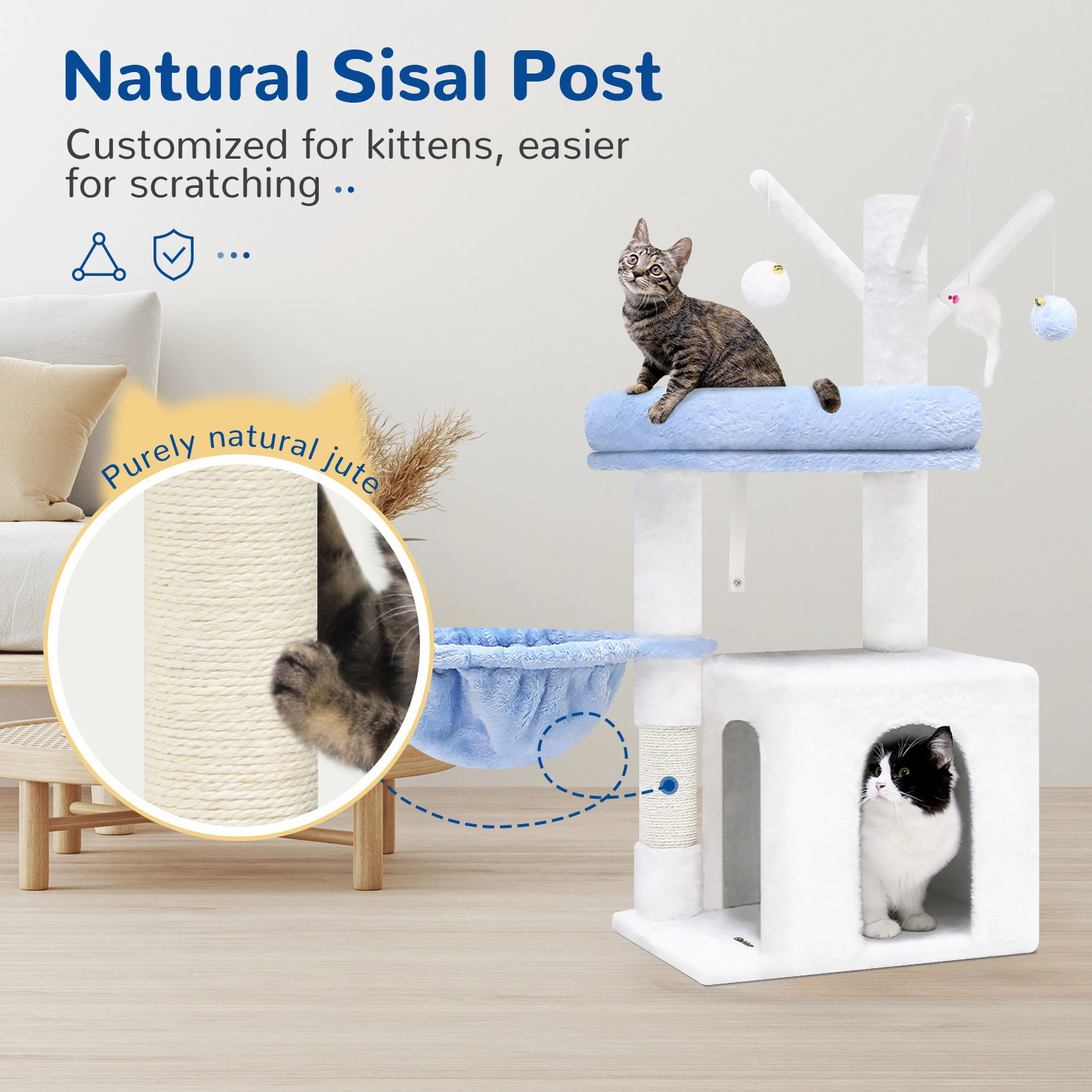 F39 Cat Tree(39-inch)