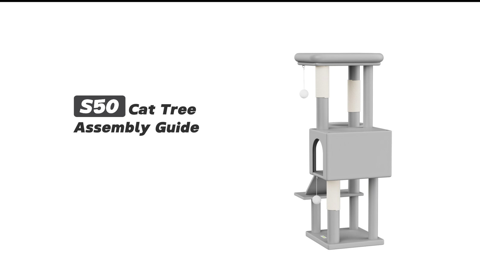 Globlazer S50 Cat Tree Assembly Guide