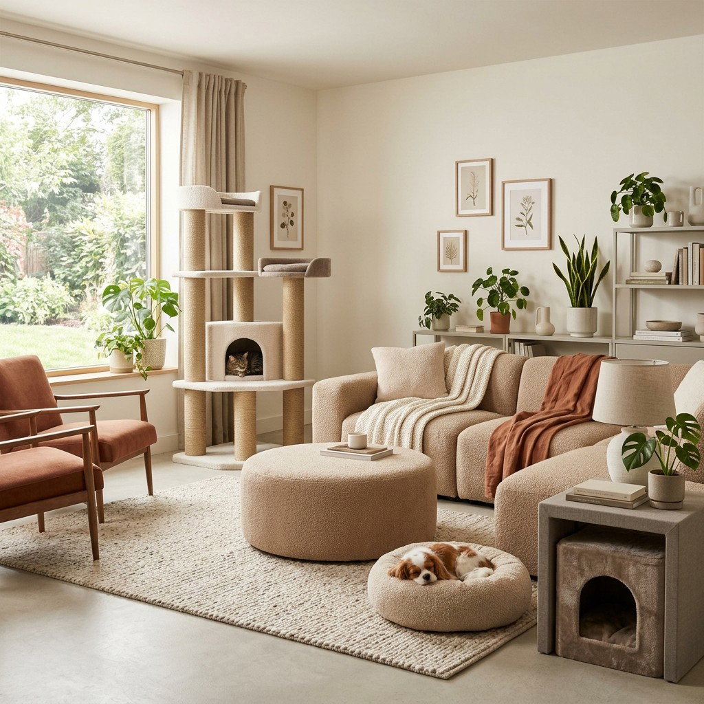 Human-Pet Shared Home Aesthetics