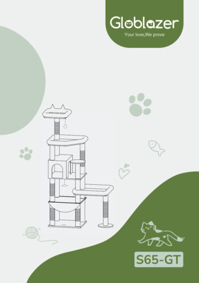 Globlazer S65-GT Cat Tree Assembly Manual Preview