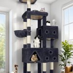 F81 Large Cat Tower(Dark Grey,80-inch)