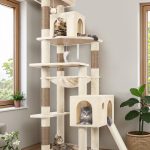F70 Pro Cat Tree Tower(Beige,70-inch)