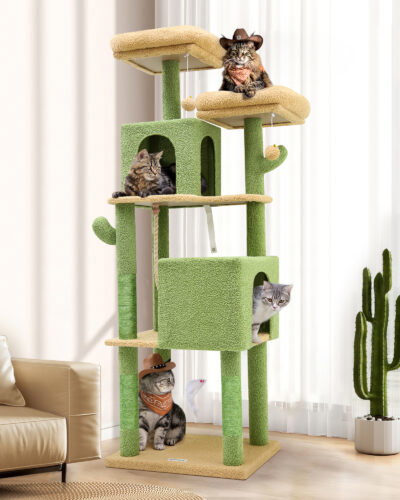 F61C Heavy Duty Cat Tree(61-inch)