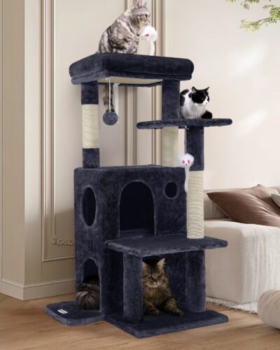 FC50 Adult Cat Tree(Dark Gray,50-inch)
