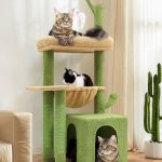 F46A Cat Tree(Green,46-inch)