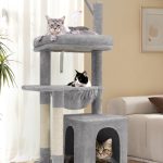 F46A Cat Tree(Light Gray,46-inch)