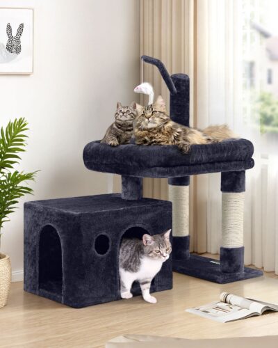 F32 Cat Tree(Dark Gray,32-inch)
