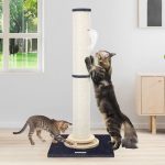 SC35 Scratching Post(Dark Grey,35-inch)
