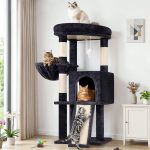 F45 Cat Tree For Large Cats(Dark Grey,45-inch)