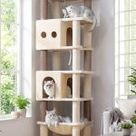 F67 Cat Tower(Beige,67-inch)