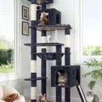 F70 Pro Cat Tree(Dark Grey,70-inch)